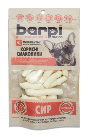 Продукт натуральний сушений Barpi «Сир» 20г 4823095815825 фото